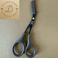 قیچی ابرو شاه بلوطی با شانه اوریفلیم