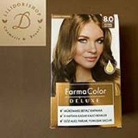 رنگ مو8 قهوه ای روشن فارماسی